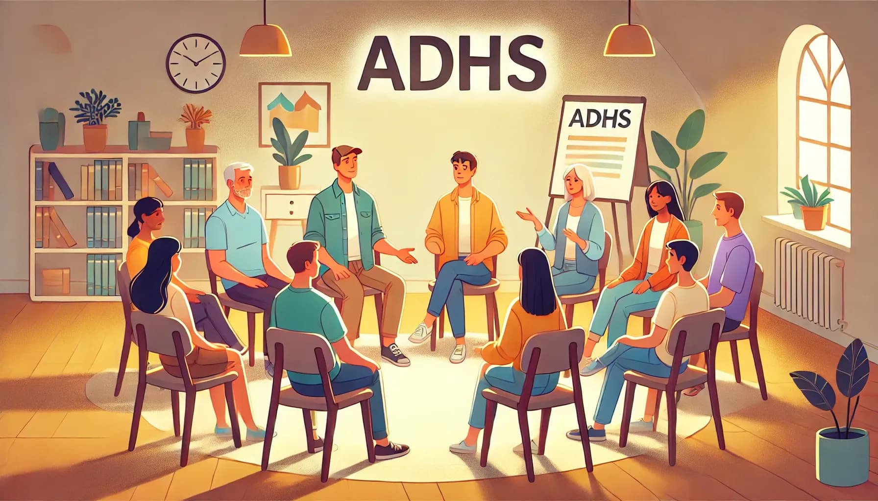 Therapeutische Gruppe für ADHS bei Erwachsenen